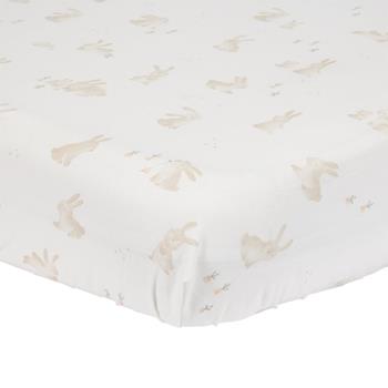 Fitted bed sheet 60x120cm Baby Bunny