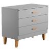 Large Gray Lounge Room, 120 cm bed, chest of drawers and wardrobe