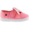 Canvas Shoe with Pink Bow