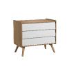 Vintage Chest of Drawers White Doors