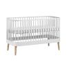 Adjustable baby bed Paris 70x140cm White