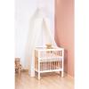Wood and White baby playpen