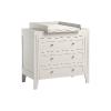 Small Milenne White Bedroom Bed and Dresser