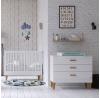 Lounge baby bed 60x120cm White