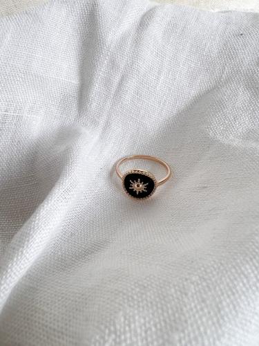 Lizette black ring