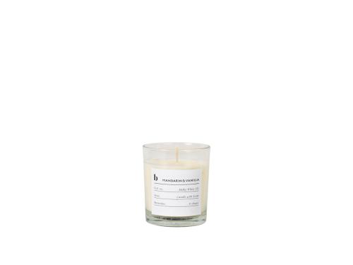 Madarine Vanilla scented candle