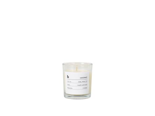 Coconut scented candle