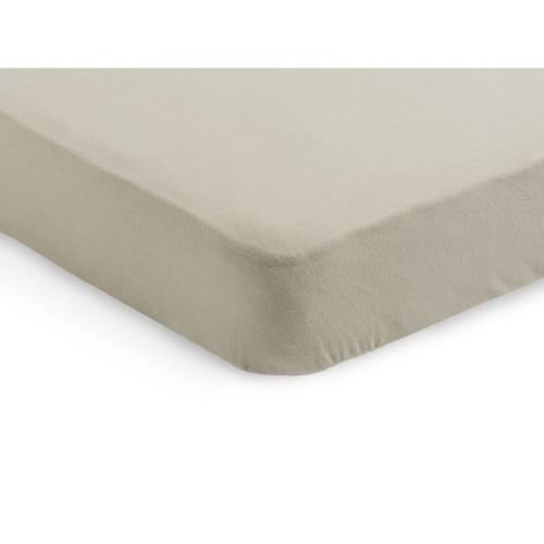 Fitted sheet 40x90cm in Nougat cotton