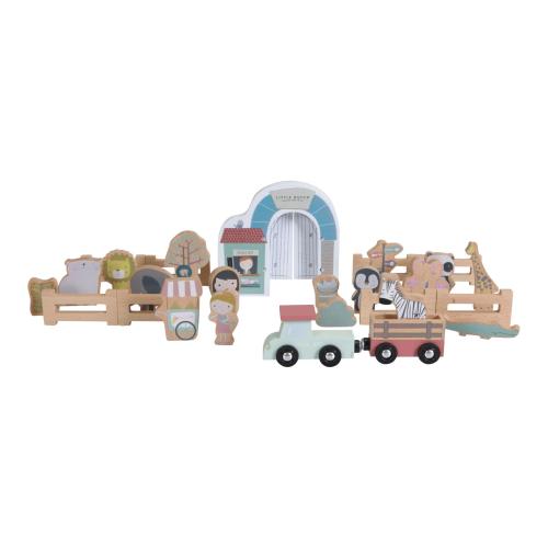 Zoo Extension Wooden Train Circuit