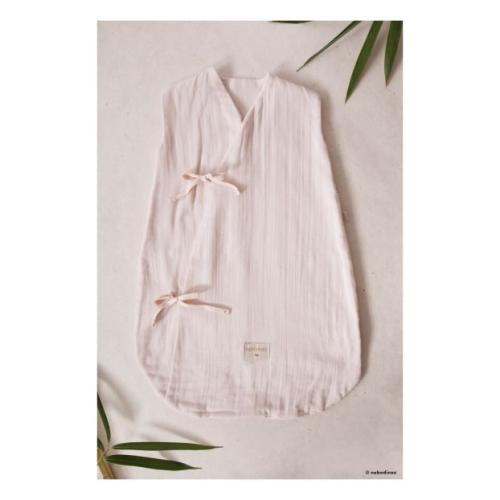 Light sleeping bag in organic cotton Dreamy PINK
