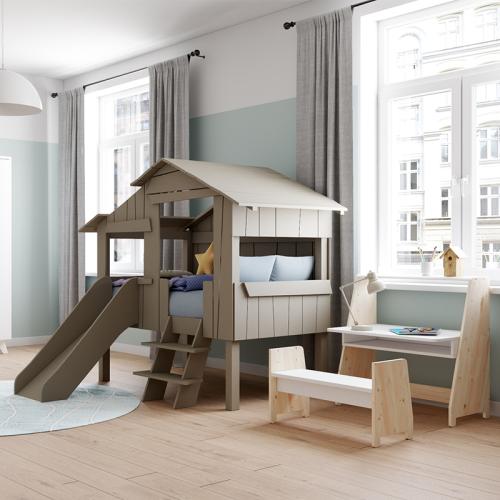 The Mini Bed Cabin and slide