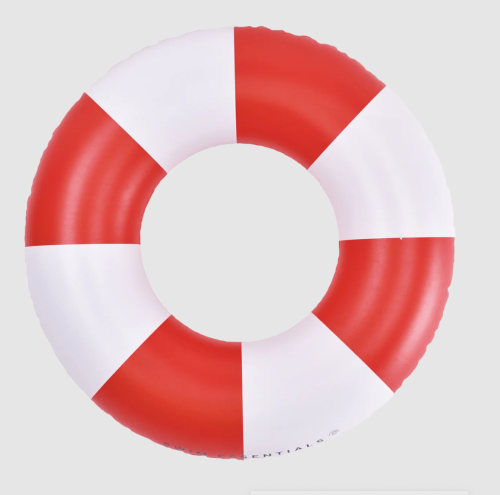 Inflatable buoy 90 cm Red White