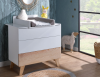 Grande Chambre Equilibre Lit, Commode & Armoire