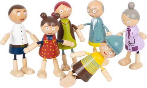 Famille de poupées en bois !
